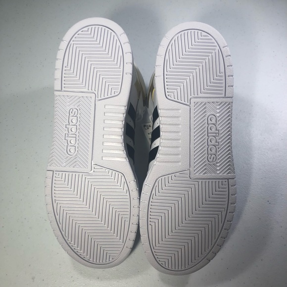 Adidas Entrapment Mid Sneakers Men’s Size 10 White Core Black - Picture 8 of 9